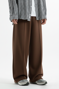 Men’s Relaxed Fit Trouser – Chocolate Brown D4
