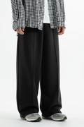 Men’s Relaxed Fit Trouser – Black D1