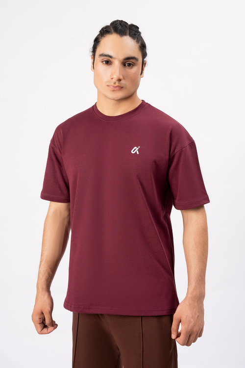 Essential Performance T-Shirt – Maroon T11