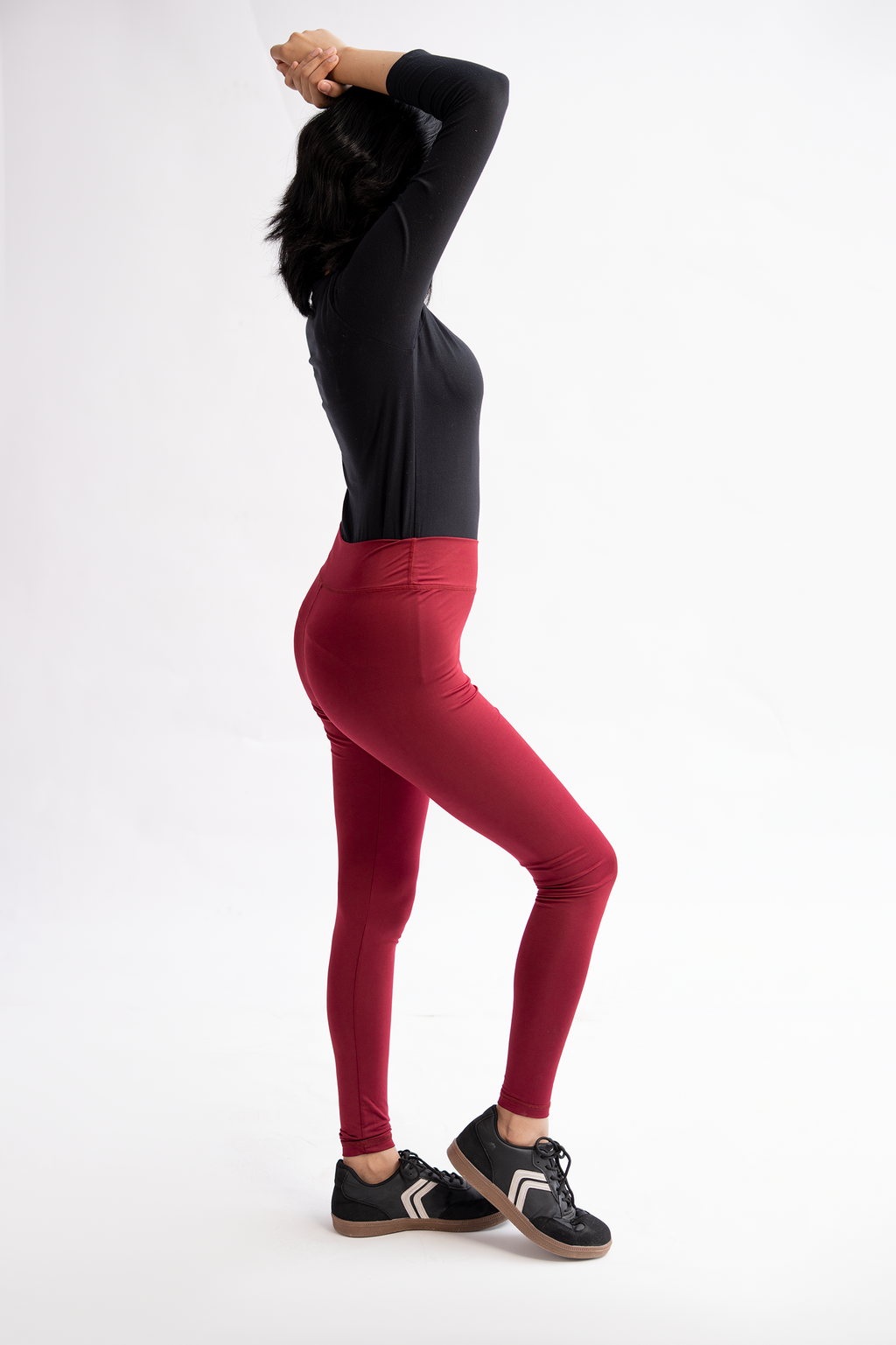 LB-Stylish Premium Slim Fit Burgundy Tights E9