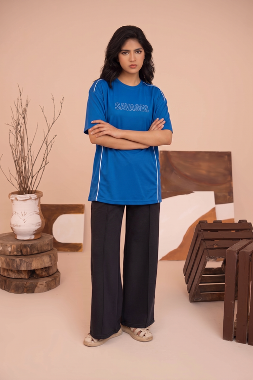Electric Blue SAVAGES Sport Tee S9