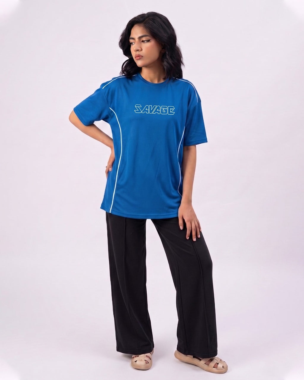 Electric Blue SAVAGES Sport Tee S9