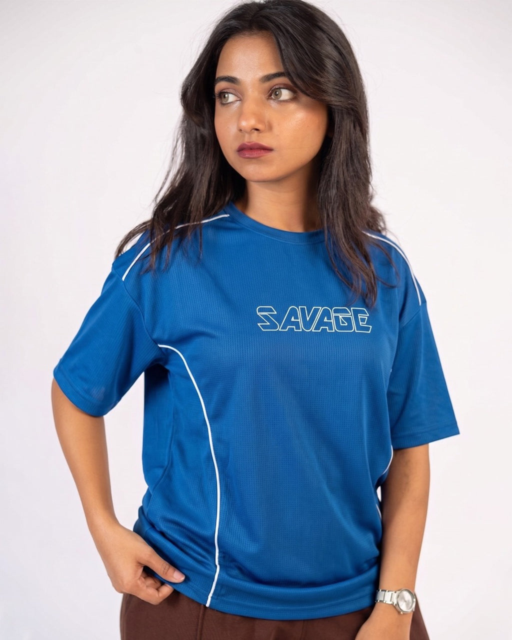 Electric Blue SAVAGES Sport Tee S9