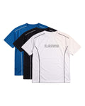 Black, Blue & White T-Shirt - Pack of 3